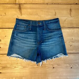Madewell High Rise Jean Shorts size 28